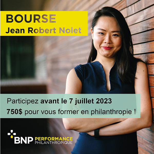 Bourse Jean Robert Nolet 2023